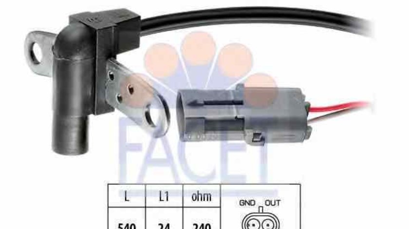 Senzor impulsuri arbore cotit RENAULT LAGUNA I B56 556 FACET 9.0016