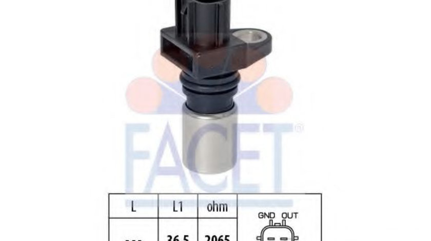 Senzor impulsuri, arbore cotit RENAULT VEL SATIS (BJ0) (2002 - 2016) FACET 9.0417 piesa NOUA