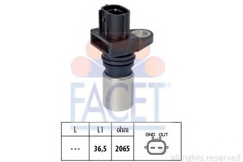 Senzor impulsuri, arbore cotit TOYOTA COROLLA Combi (E12J, E12T) (2001 - 2007) FACET 9.0417 piesa NO...