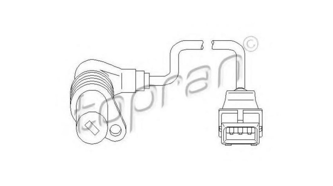 Senzor impulsuri turatie management motor BMW 3 Cabriolet (E36) 1993-1999 #2 0817007