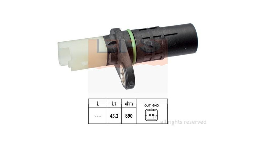 Senzor impulsuri turatie management motor Nissan X-TRAIL (T31) 2007-2013 #2 009167381