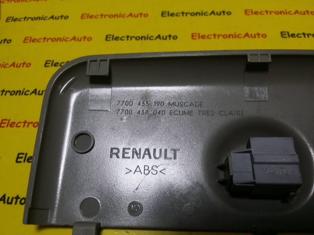 Senzor Interior Inchidere Centralizata Renault, 7700433190, 7700438040