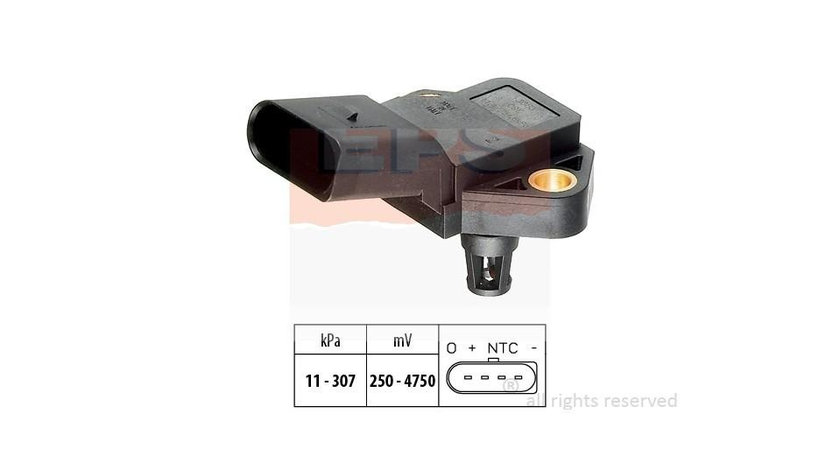 Senzor map Audi AUDI A4 Cabriolet (8H7, B6, 8HE, B7) 2002-2009 #2 0261230389