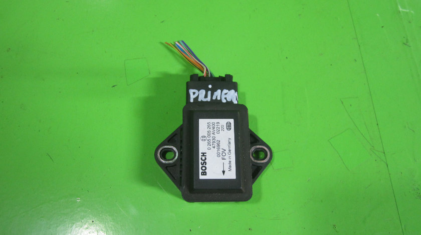 SENZOR / MODUL ESP COD 0265005265 NISSAN PRIMERA P12 FAB. 2001 - 2008 ⭐⭐⭐⭐⭐