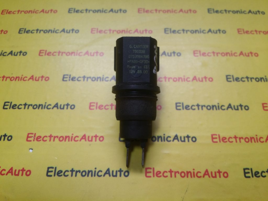 Senzor Nivel Apa Citroen, 9753584780, 73103B
