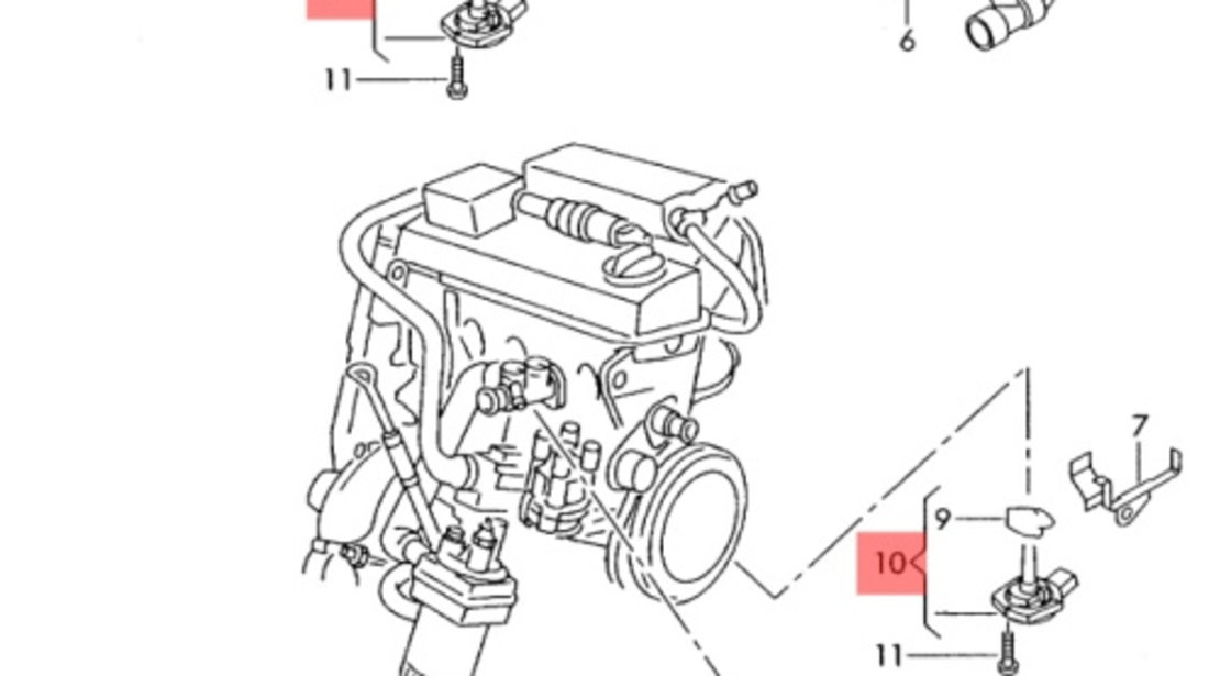 Senzor nivel ulei Volkswagen Sharan (7M3) Monovolum 2006 1.9 TDI OEM 1J0907660B