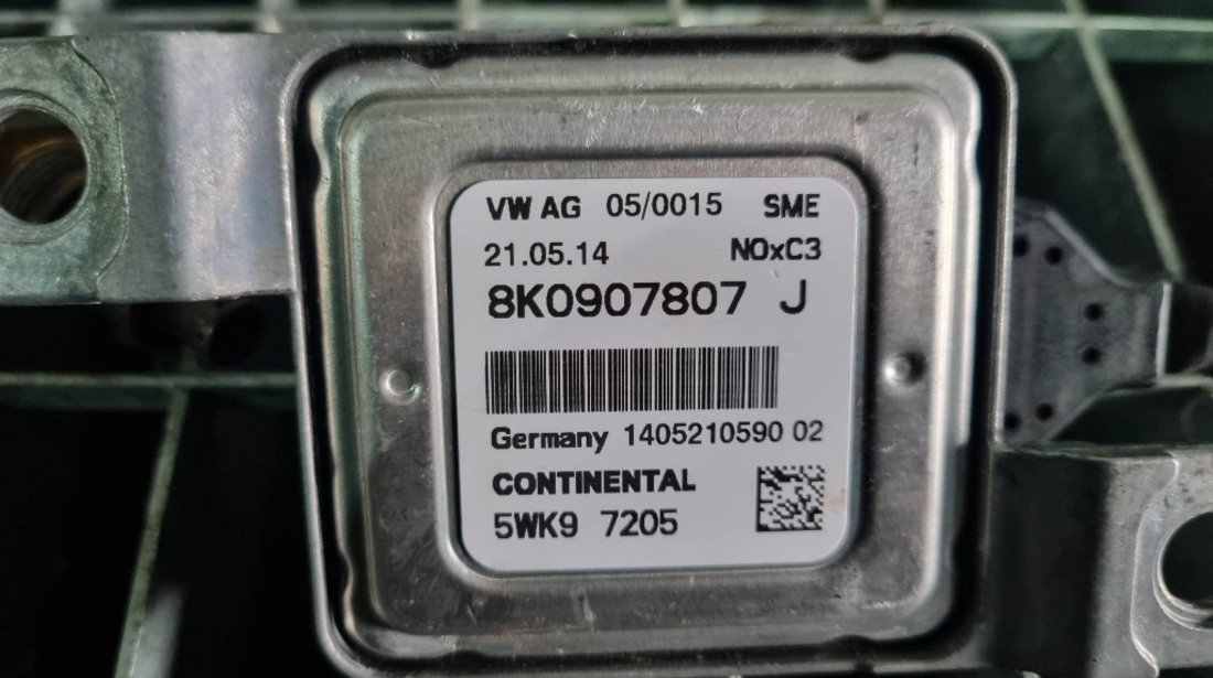 Senzor NOx Audi A5 B8 2.0 TDI 163 cai motor CNHC cod piesa : 8K0907807J