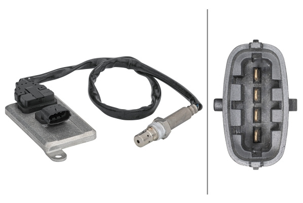 Senzor NOx, Catalizator NOx (6PN358186111 HELLA) VOLVO