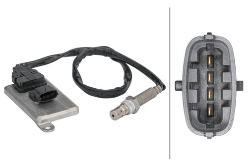 Senzor NOx, Catalizator NOx (6PN358186111 HELLA) VOLVO