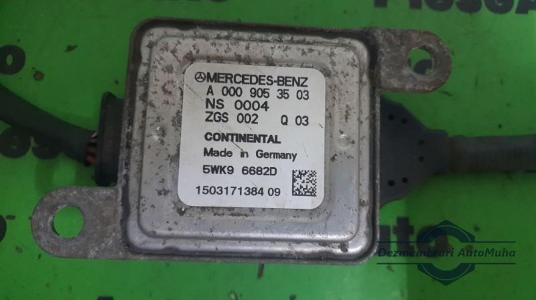 Senzor nox Mercedes E-Class (2009->) [W212] a0009053503