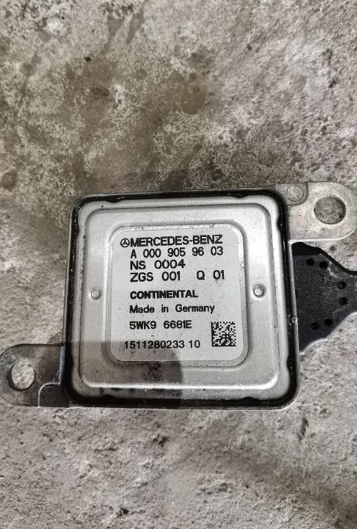 Senzor NOX MERCEDES S class w222 cod A0009059603