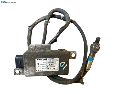 Senzor Nox Sonda Lambda Audi A3 8P 1.6 FSI 2004 - 2013 Cod 03C907807D [V0475]