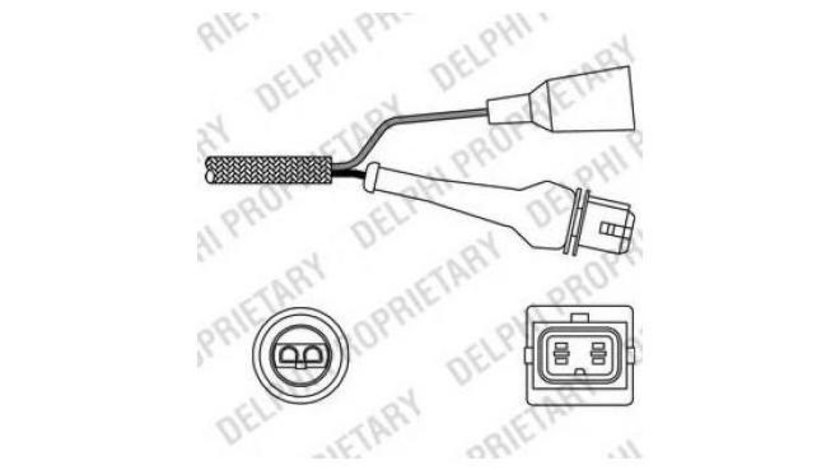 Senzor oxigen Alpine V6 (1985-1992) #2 0258003004