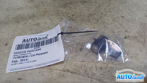 Senzor Parcare 0263013118 Spate Citroen C4 Picasso 2013