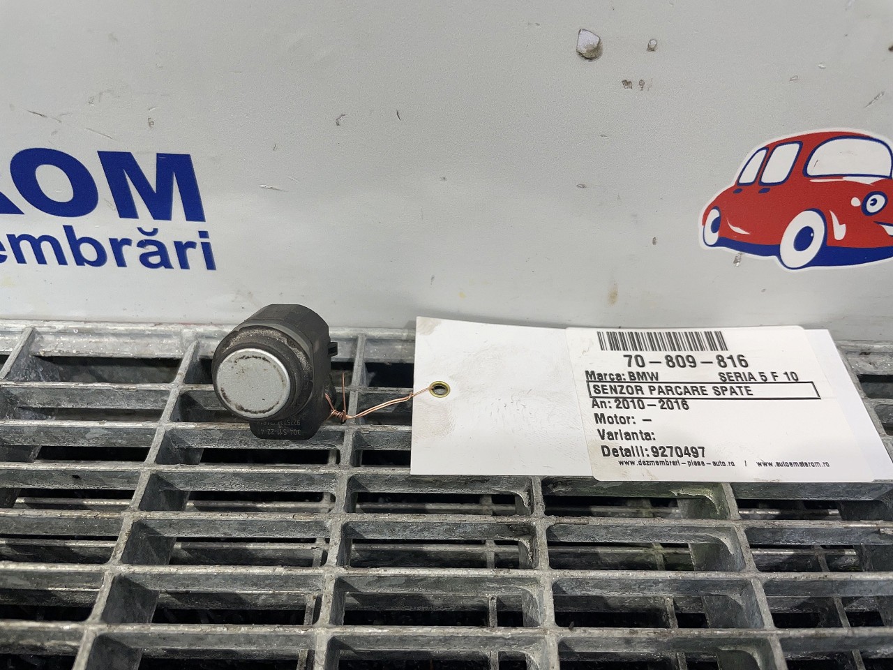 SENZOR PARCARE SPATE BMW SERIA 5 F 10 - - (2010 2017)
