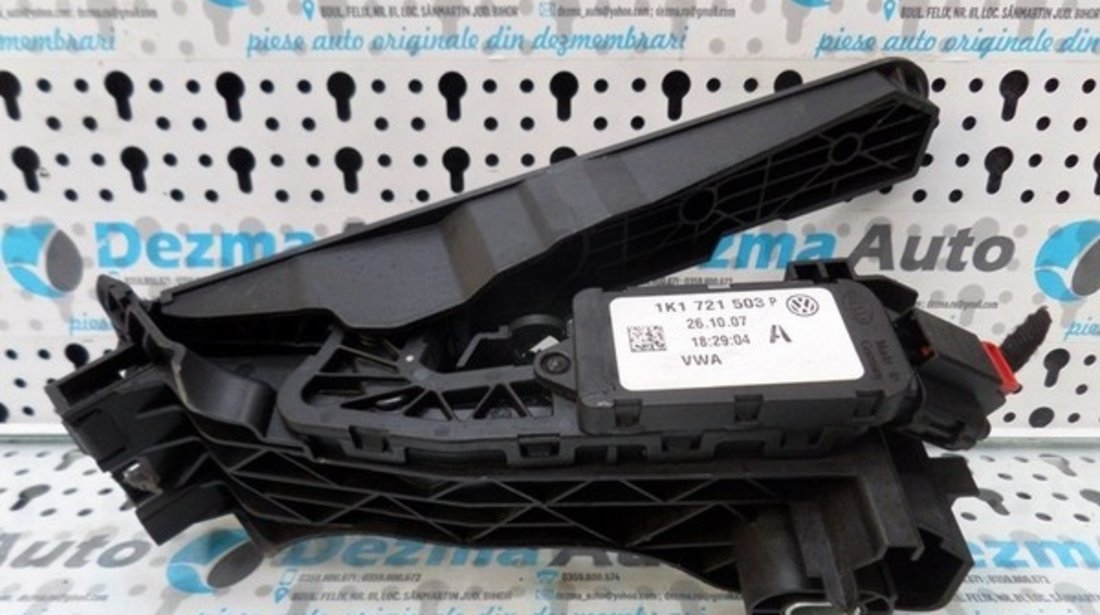 Senzor pedala acceleratie, 1K1721503P, Skoda Octavia 2, 2004-2013 (id.159649)