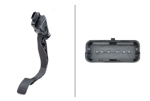 Senzor, pedala acceleratie (6PV009949721 HELLA) Citroen,PEUGEOT