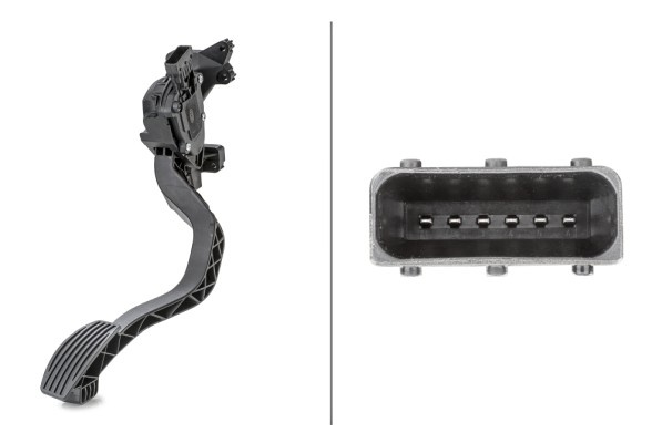 Senzor, pedala acceleratie (6PV010175721 HELLA) ALFA ROMEO,FIAT,LANCIA