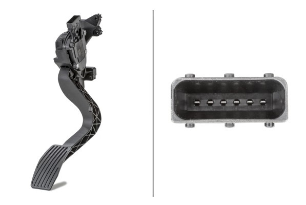 Senzor, pedala acceleratie (6PV010175731 HELLA) FIAT