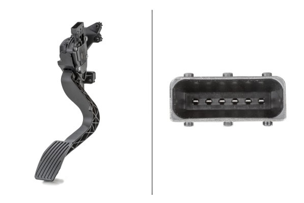 Senzor, pedala acceleratie (6PV010175751 HELLA) FIAT