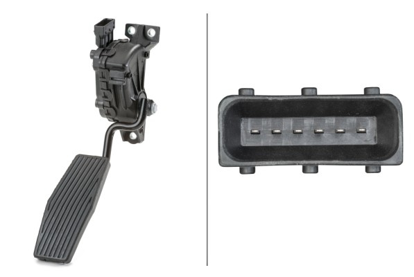 Senzor, pedala acceleratie (6PV010946301 HELLA) OPEL,VAUXHALL