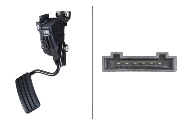 Senzor, pedala acceleratie (6PV010946341 HELLA) RENAULT