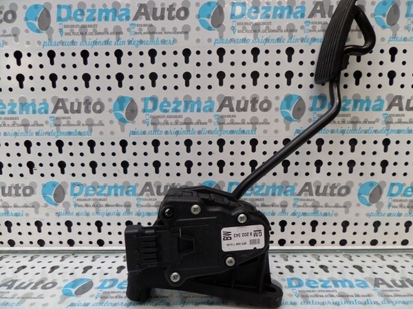 Senzor pedala acceleratie GM9202343, Opel Astra H, 1.9cdti