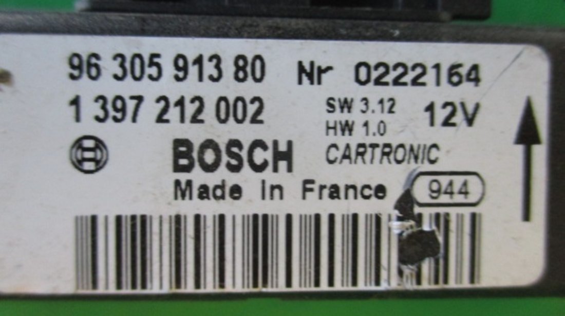 SENZOR PLOAIE BOSCH CITROEN / PEUGEOT COD 9630591380 / 1397212002