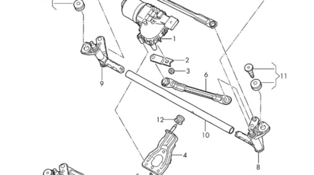 Senzor ploaie ​Volkswagen Touran (1T3) Monovolum 2014 1.6 TDI VOLKSWAGEN TOURAN (1T3) [ 2010 - 2015 ] OEM 1K0955559AH