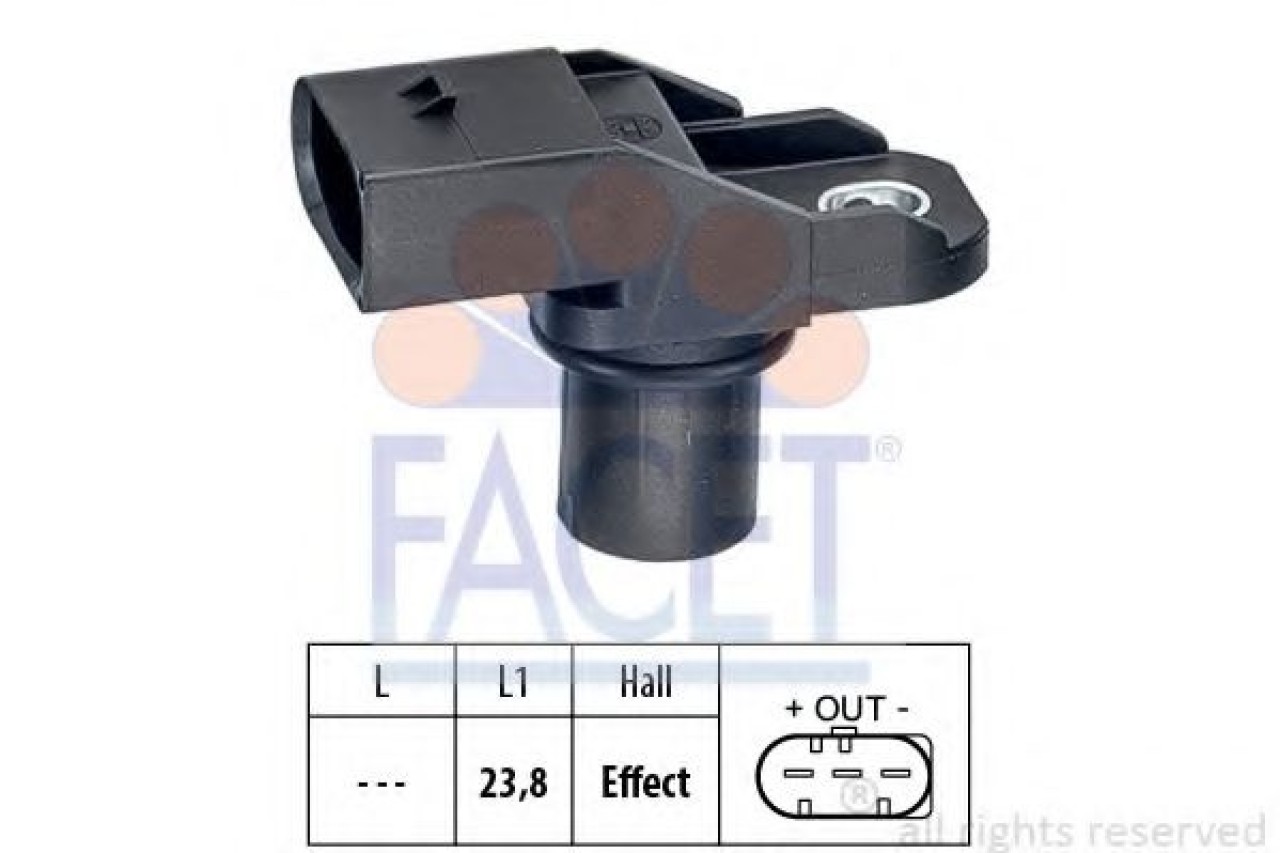 Senzor,pozitie ax cu came BMW X5 (E70) (2007 - 2013) FACET 9.0518 piesa NOUA
