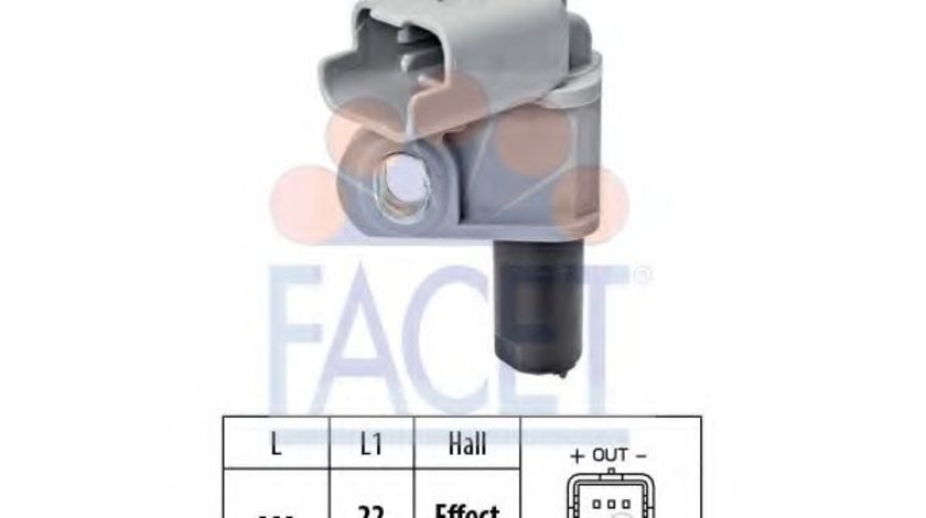 Senzor,pozitie ax cu came CITROEN C-CROSSER (EP) (2007 - 2016) FACET 9.0460 piesa NOUA