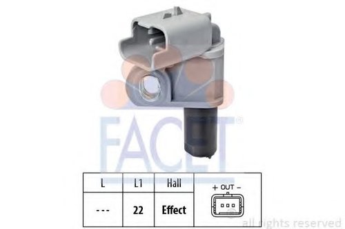 Senzor,pozitie ax cu came CITROEN C4 Grand Picasso I (UA) (2006 - 2016) FACET 9.0460 piesa NOUA