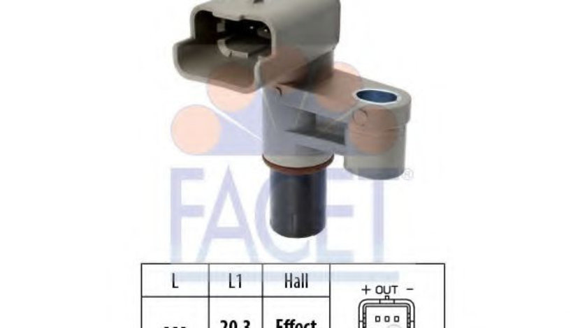 Senzor,pozitie ax cu came CITROEN C4 Limuzina (2006 - 2016) FACET 9.0462 piesa NOUA