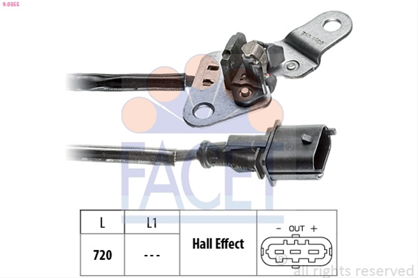 Senzor,pozitie Ax Cu Came Facet Suzuki 9.0355