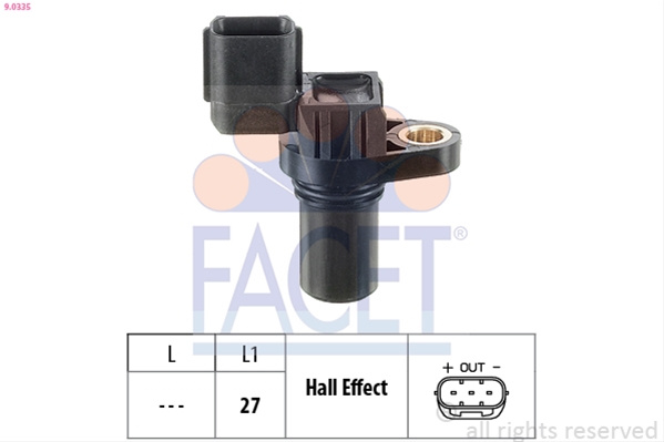 Senzor,pozitie Ax Cu Came Facet Volvo 9.0335