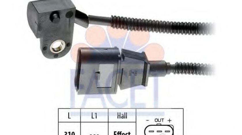 Senzor,pozitie ax cu came MITSUBISHI LANCER Sportback (CX) (2007 - 2016) FACET 9.0456 piesa NOUA