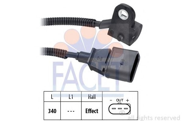 Senzor,pozitie ax cu came VW BORA Combi (1J6) (1999 - 2005) FACET 9.0423 piesa NOUA