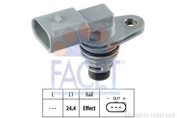 Senzor,pozitie ax cu came VW POLO (6R, 6C) (2009 - 2016) FACET 9.0368 piesa NOUA