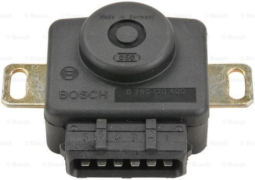 Senzor, pozitie clapeta acceleratie (0280120400 BOSCH) PORSCHE,VOLVO