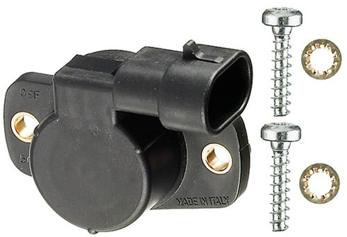Senzor, pozitie clapeta acceleratie in carcasa cutiei de viteze (6PX008476531 HELLA) FIAT,LANCIA