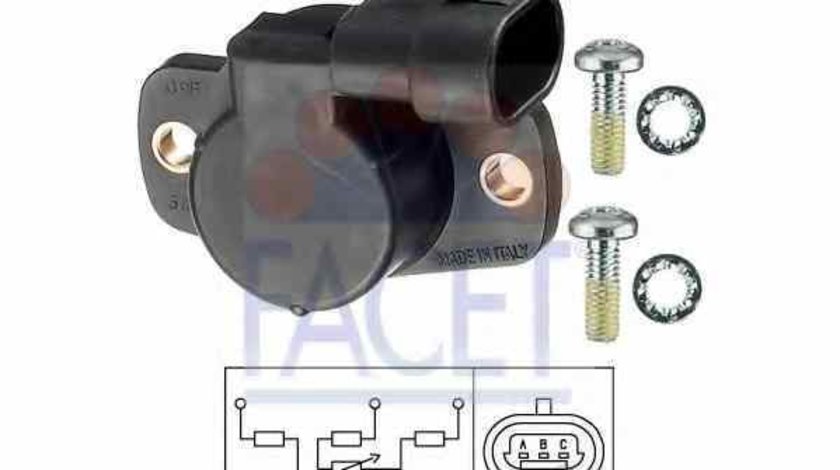 Senzor pozitie clapeta acceleratie VOLVO V40 combi VW FACET 10.5001