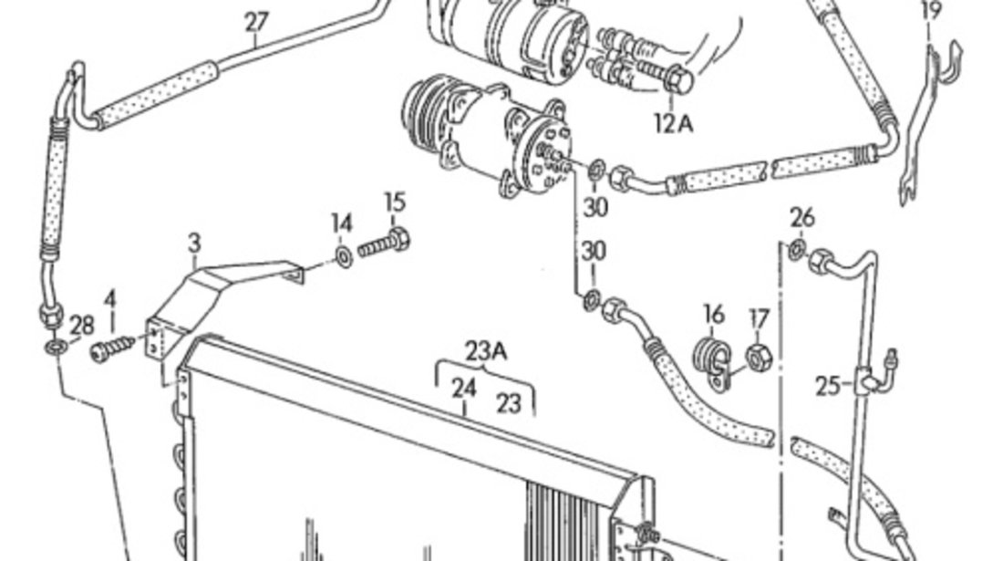 Senzor presiune AC SEAT IBIZA IV (6L1) [ 2002 - 2009 ] 16V (AUB, BBZ) 74KW|100HP OEM 1H0959139B 1H0 959 139 B