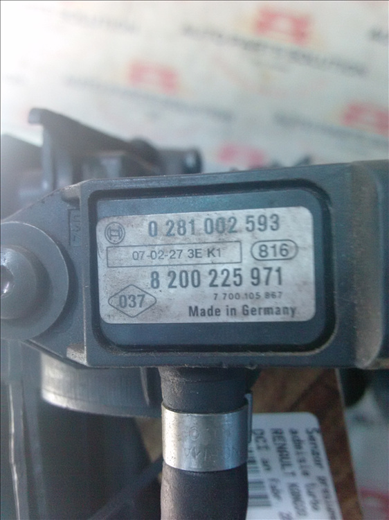 Senzor presiune admisie turbo RENAULT KANGOO 1.5 DCI an fabr. 2008