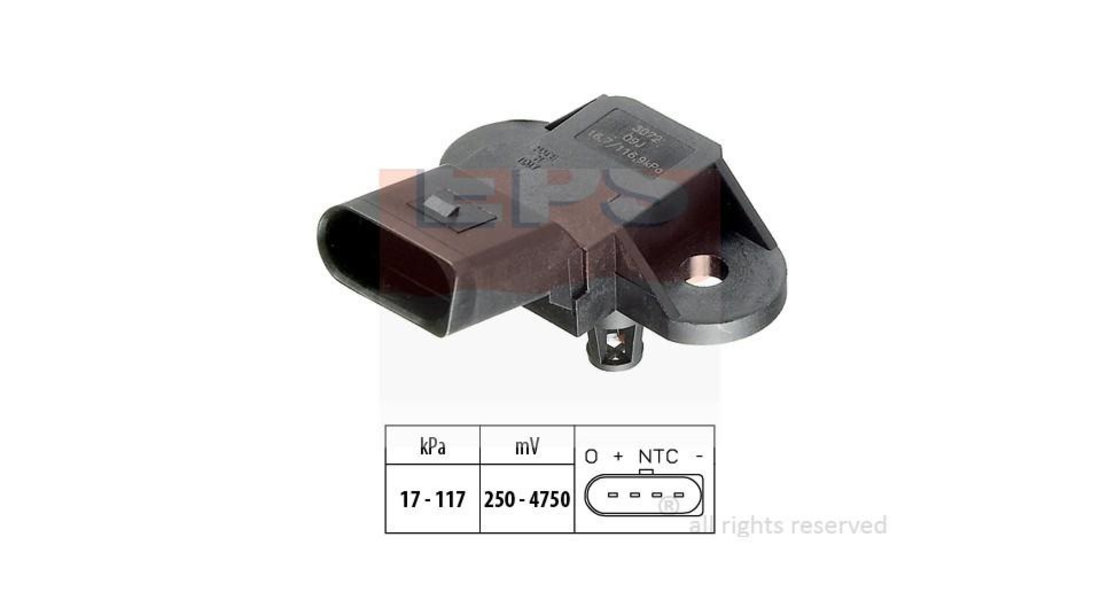 Senzor presiune admisie Volkswagen VW POLO limuzina (6KV2) 1995-2006 #2 009400261