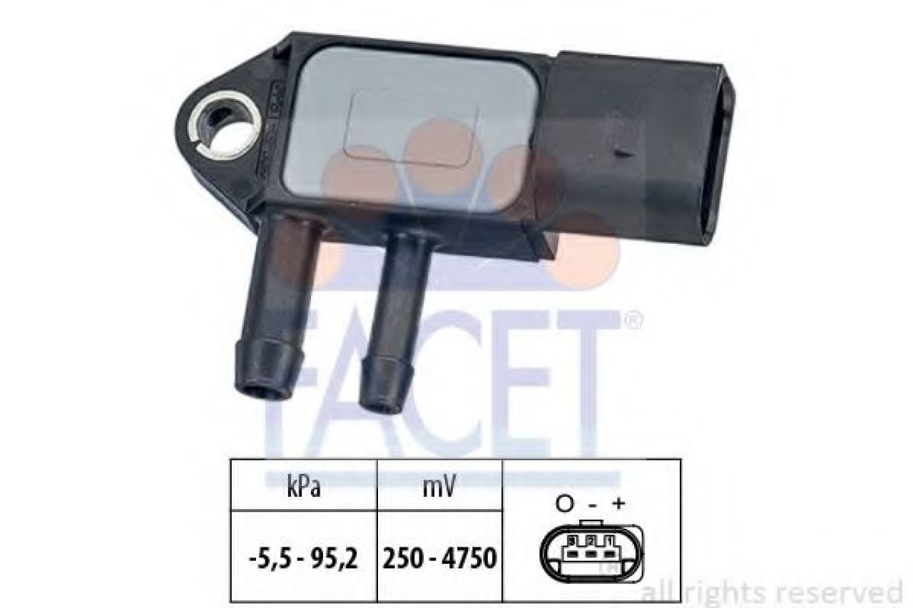 Senzor presiune aer AUDI A5 (8T3) (2007 - 2016) FACET 10.3263 piesa NOUA