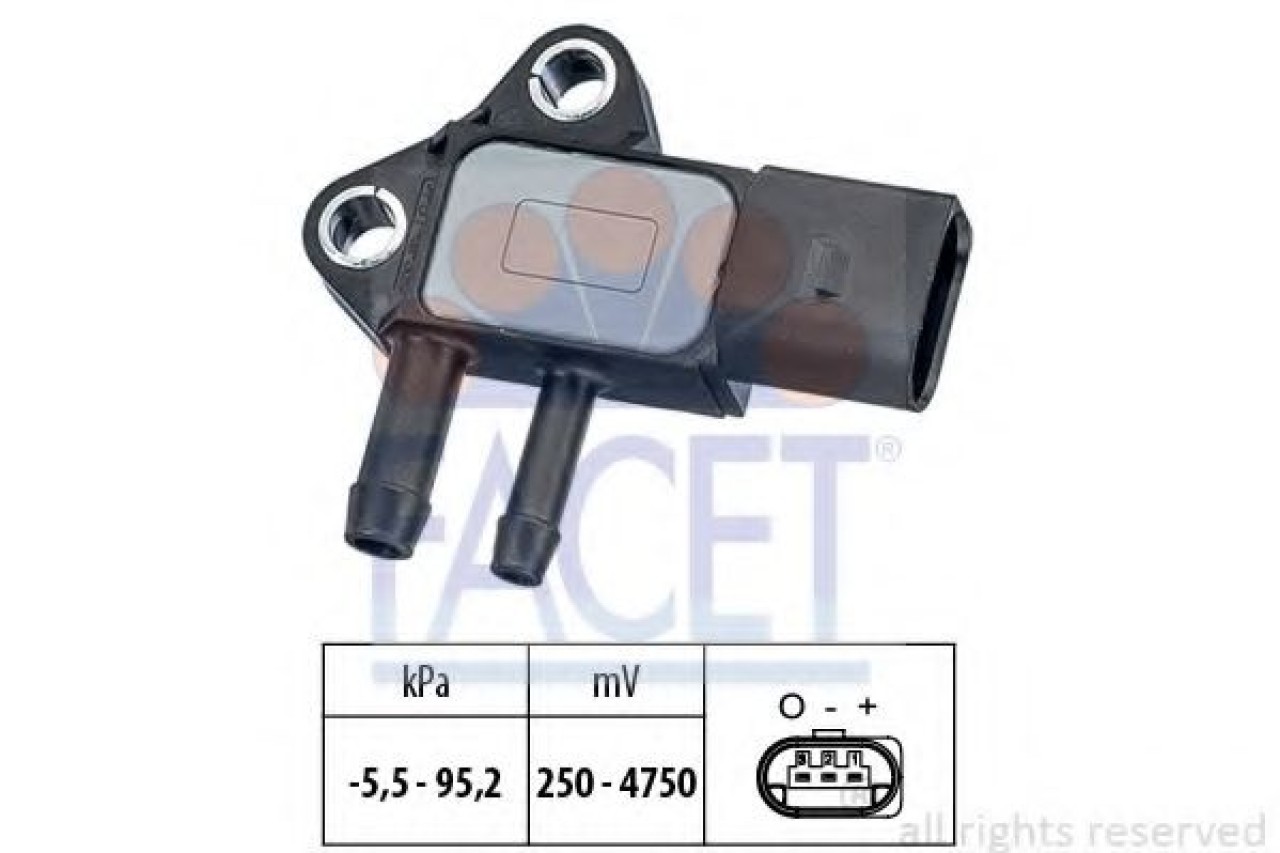 Senzor presiune aer AUDI A8 (4E) (2002 - 2010) FACET 10.3297 piesa NOUA