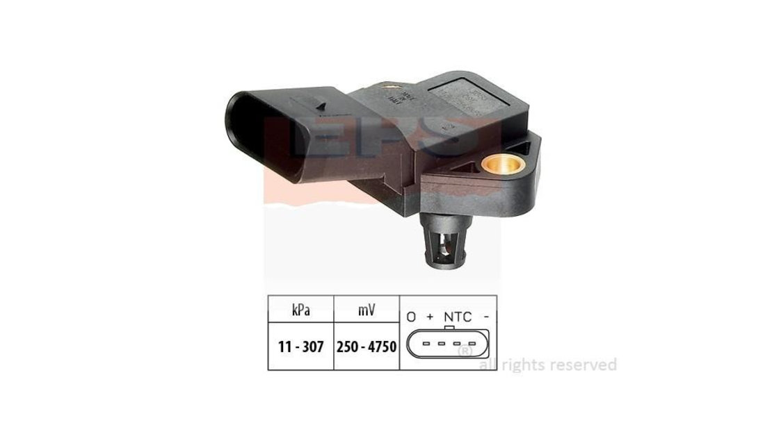 Senzor presiune aer Audi AUDI A4 Cabriolet (8H7, B6, 8HE, B7) 2002-2009 #2 0261230389