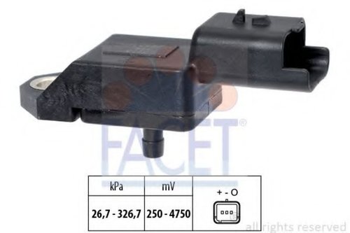 Senzor presiune aer CITROEN C6 (TD) (2005 - 2016) FACET 10.3134 piesa NOUA
