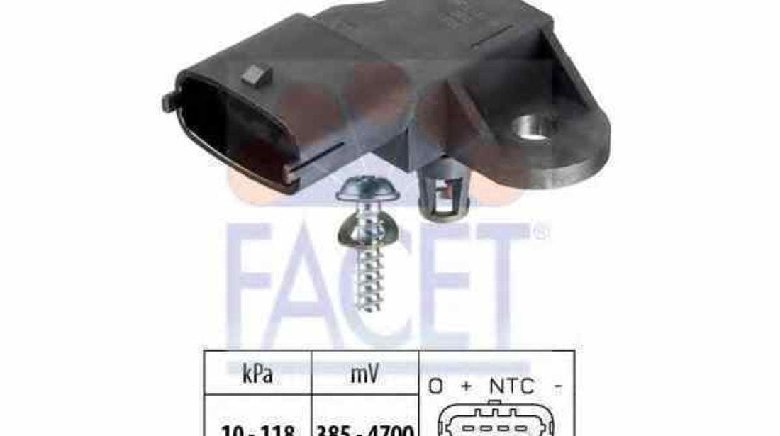 senzor presiune aer galerie admisie FIAT PUNTO 199 FACET 10.3091