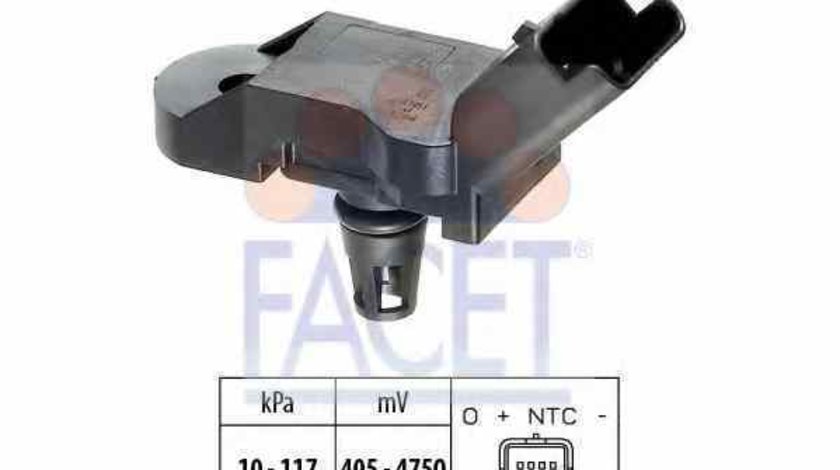 Senzor presiune aer galerie admisie PEUGEOT 206+ T3E FACET 10.3080